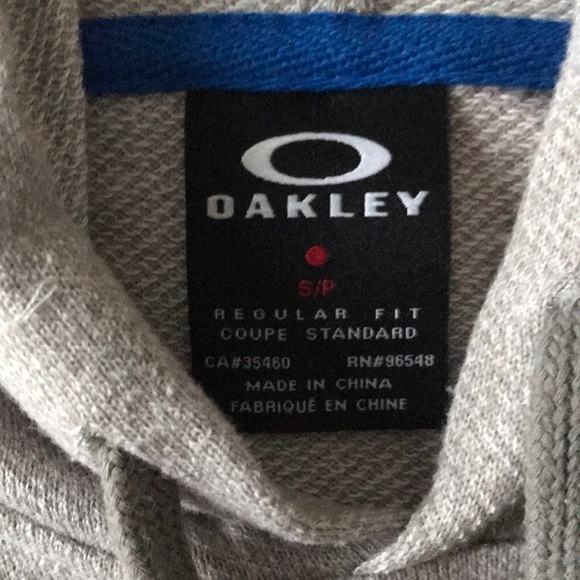 Oakley Grey Hoodie - Picture 2 of 3